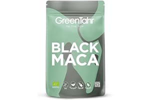 GREENTAHR TO THE TOP Green Tahr Maca Negra en Polvo Pura Peruana 750g, Black Maca Andina Bio para Hombre y Mujer, Vitaminas contra Cansancio y Fatiga, Potencia Energía y Vitalidad Íntimas