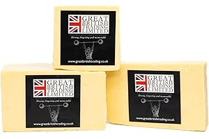 GREAT BRITISH TRADING LIMITED Extra Mature Cheddar Cheese from Great British Trading 2 x 1kg