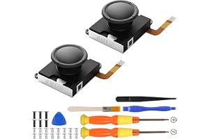 BRONAL TMR Hall Effect Joystick Ersättning för Switch JoyCon [2-pack]