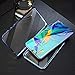 Produktbild SOOCX Ins Huawei P30 Schutzhülle P30 Pro Metal Glass Case Magnetische All-Inclusive-Doppelseitiges Glas Transparente, ultradünne Flip Metal Frame gehärtete Spiegelabdeckung