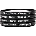 Andoer 52mm Macro Close Up Filter Set +1 +2 +4 +10 Macro Filters Compatible With Nikon D7200 D5200 D3200 D3100 Canon Sony Pentax DSLRs