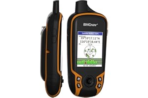 BHCnav NAVA F30 Handheld GPS Units,Colorful Map Handheld GPS Navigation Device,Land Accuracy Surveying GPS Equipment for Outdoor Hiking Hunting Traveling Adventures