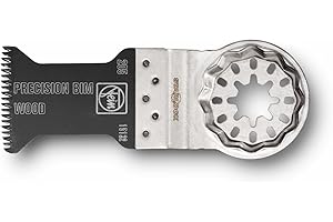 FEIN Lame de scie de précision E-Cut BIM, Condit. 3 Pce, Largeur 35 mm, Longueur 50 mm, Porte-outil Starlock, Bi-métal avec denture japonaise double