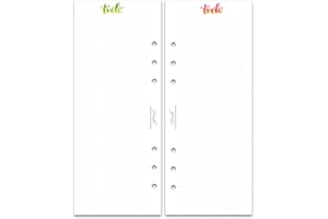 ‎SINNWUNDER SinnWunder® ToDo-Listen passend zu den Kalender-Einlagen - 40 Blatt Planer-Einlagen für ToDo's - doppelseitig bedruckt - LetteringSinn - Din A5