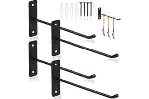 SIGULIKEJI 4 x Reifenhalter Wandhalterung, Felgenhalter Wandmontage, Garage Haken Reifenhaken Reifen Halterung, Felgenmontage Autoreifen Wandhalterung für Reifen Werkzeug Aufbewahrung, als Felgenbaum, bis 15kg