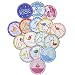 Blulu Baby Monthly Holiday Milestone Stickers Newborn Gift, 26 Pieces