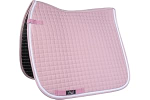HKM Tapis de selle Charly rose.