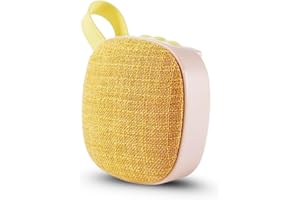 MAIASAURA Maïa Plus la Boite à Histoire pour Enfant avec 200 Titres Inclus | Conteuse pour Enfant de 0 à 8 Ans avec 10H d'Écoute | Boite à Musique pour Bébé avec Comptines, Berceuses et Histoires (Jaune Rose)