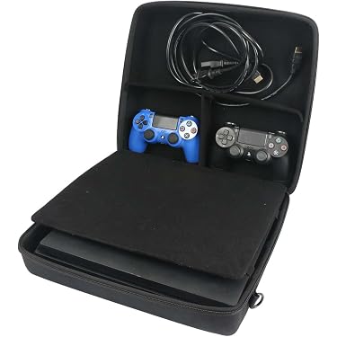 co2CREA für Sony PlayStation 4 PS4 Pro Konsole Hart Reise Lagerung Tragen Taschen Hülle Games