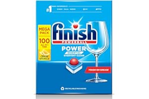 Finish Dishwasher Tablets All In 1 Powerball XXXL Lemon, 1.5kg