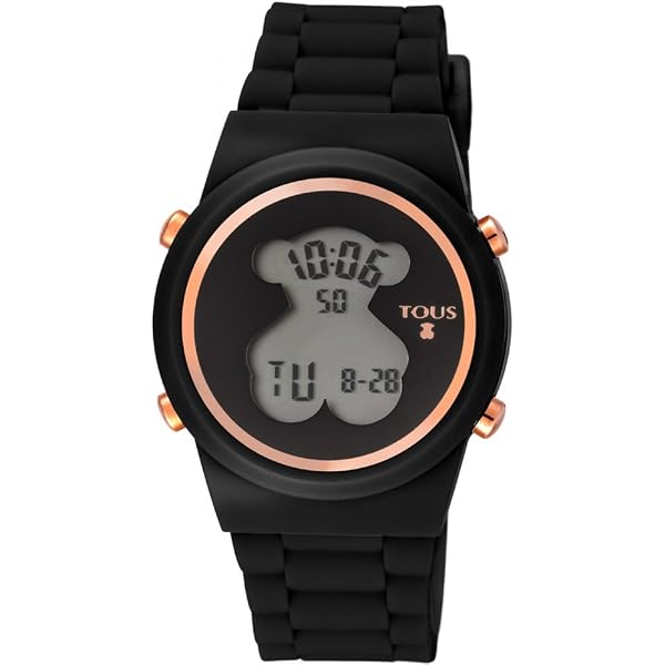 TOUS Orologio Unisex Al Quarzo Con Cinturino In Pelle, Quadro Analogico, Collezione 3000135900