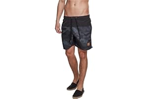 Urban Classics Block Swim Shorts Hombre Bañador Negro