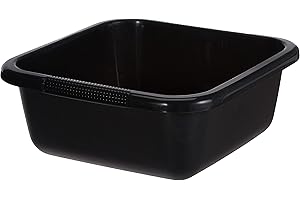 Curver Miska czworokątna 10 l w kolorze antracytowym, plastikowym, 35 x 35 x 12 cm