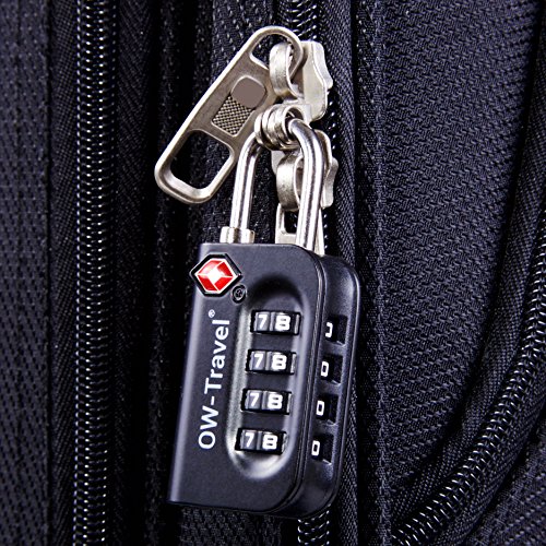 Cadenas TSA 3 Chiffres Pour Valise - Approuvé Sécurité Aérienne - Pour Bagages, Casiers Ou Sacs