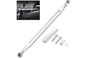 Amazicha Chrom Schaltgestänge kompatibel für Harley Softail Road King Electra Glide Street Glide Touring 1980-2023