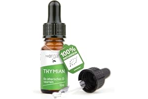 ‎NEOORGANIC NeoOrganic® Bio-Thymianöl (Thymus vulgaris), 100% naturreines ätherisches BIO-Öl – 10ml