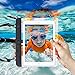 Price comparison product image 7/8 Inches Black Universal Transparent Tablet, Passport, Money Waterproof Bag Underwater Protection Case Cover for Huawei MediaPad T3 7.0