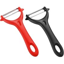 Pelador Universal Turbo De Acero Inoxidable - 2 En 1, Pela Y Ralla, Ideal Para Verduras Y Frutas