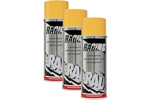 KWASNY_BUNDLE Lackspray Ral 1017 Safrangelb 400Ml Kwasny 288 125 Auto-K Racing 3X