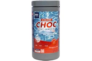 EDG BY AQUALUX INTERNATIONAL EDG EDENEA - Chlore Choc (Chlore Rapide) Piscine - Spécial Eau Verte - Effet Immédiat - Granulés - Boite 1 kg - Gamme by Aqualux