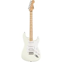 Squier by Fender stratocaster White 美品 Fender Squier FSR Sonic Strat Hss M/N WPG AWT 0373202580 : Amazon