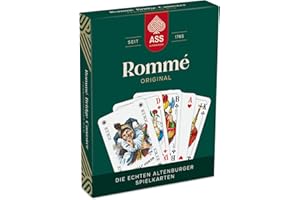 Ass Altenburger 10045037-0001 FSC Rommé, französisches Bild, White