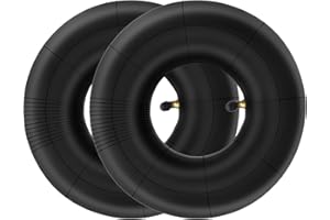 MEAOR 2 Schlauch für Luftrad, Luftrad-Zubehör Innenschlauch für Sackkarrenrad, Standard Schlauch mit Schrader-Ventil, Ersatzschlauch, Sackkarrenreifen (4.10/3.50-4)