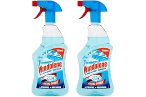 Windolene Window Cleaner Spray, Glass & Shiny Surfaces, 750ml, Pack of 2