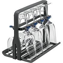 Supporto Per Bicchieri Da Vino Lavastoviglie X-mike - Set Da 4 Per Champagne E Vino - Foto 13