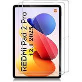 TEKNETSTORE Xiaomi Redmi Pad 2 Pro 12.1" ile Uyumlu Ekran Koruyucu, Nano Kırılmaz, Şeffaf