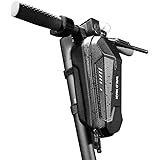 Jeebel Borsa per Scooter Elettrico 2L/3L Borsa Manubrio di Monopattino di Guscio Impermeabile EVA con Telaio a Sgancio Rapido