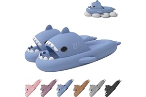 Somic Squalo Ciabatte Donna Uomo Nuvola Piscina Pantofole Sandali Doccia Bagno Unisex Casa Antiscivolo EVA Morbidi Spesso Inferiore