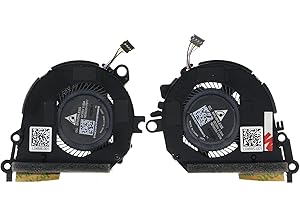 TRADOCK Left & Right CPU Cooling Fan L04886-001 L04885-001 for HP Spectre X360 13-AE 13T-AE000 13-AE000 ND55C03-17D17 ND55C03-17D16