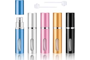 Awumbuk Parfümzerstäuber Parfum Zerstäuber Für Unterwegs, Urlaub Must Haves 5 Ml Parfümzerstäuber Nachfüllbar Perfume Travel Bottle- 5 Stück