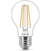 Philips LED Classic 75W A60 Filament Bulb, 2700 Yellow Light, E27 Normal Hear, Not Dimmable