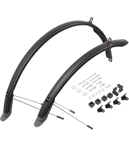Eurofender spatbordenset 26 inch 58 mm zwart - Tilburg en Breda Eurofender spatbordenset 26 inch 58 mm zwart - Tilburg en Breda