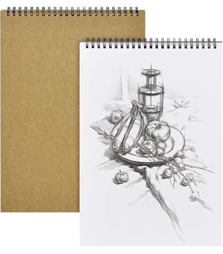 Set Da Disegno 17 Pezzi – Matite 9 Gradi, Blocco A5, Gomma E Temperino - 5