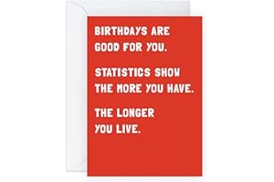 CENTRAL 23 Zabawna kartka urodzinowa - banter gag żart sarkazm - kartka urodzinowa dla najlepszego przyjaciela dla mężczyzn i kobiet - kartka urodzinowa taty - kartki urodzinowe dla mamy - w zestawie