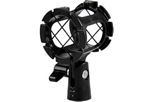 KHALIA-FOTO Microphone Mount with Shock Absorber Microphone Spider