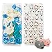 Produktbild 2X Handy Silikonhülle für Xiaomi Redmi Note 6 Pro, Stoßfest Schutz Tasche Weich TPU Gel Bumper Etui Dünn Cover Case (Panda Einhorn) Kratzfest Anti Fingerabdruck, mit 2 Tier Kable