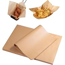 Backpapier-Zuschnitte 33x23 Cm – 100 Blatt, Ungebleicht, Hitzebeständig Bis 220°C, öl- & Antihaftbeschichtet