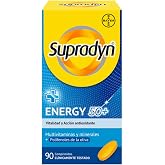 Supradyn Energy 50+ 90 tablets, with antioxidants for 50+ years | Complex with 12 vitamins, 9 minerals, polyphenols and antio