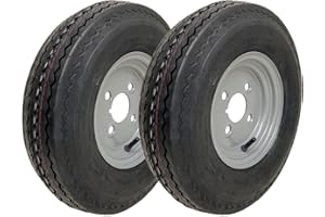 PARNELLS 4.80/4.00-8 Trailer Wheels 6ply High Speed Road Legal 345kgs 4" PCD (Set of 2)