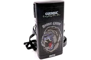 CUESOUL Étui Rigide pour fléchettes ANTIE, Peut contenir 6 fléchettes à Pointe en Acier/fléchettes à Pointe Souple et Pointes, Axes et Volants supplémentaires, Utilisation Durable