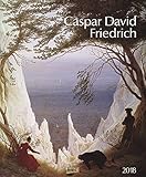 Caspar David Friedrich 2018: Großer Kunstkalender. Wandkalender mit Meisterwerken des Romantikers Caspar David Friedrich. Format: 45,5 x 55 cm, Foliendeckblatt by