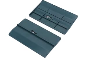 LANTRO JS Yeso Herramienta de Montaje, 2 piezas 15x8 mm Placa de montaje de techo, Levantador de Paneles de Placa de Yeso, para instalación en techo Obras de decoración del hogar