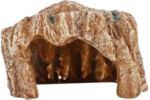 YOUTHINK Schildkröten verstecken die Höhle, die hohe Simulationsklettern Habitat Höhle Aquariumdekor für Gecko Spiders Frösche Fischschildkröten und Einsiedlerkrabben