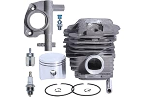 Gubeter Kit pompa olio pistone cilindro 45 mm, per motoseghe Oleo-Mac 952 Master, 50082012