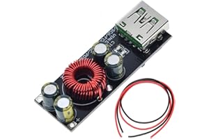 Youmile 6-35V QC4.0 QC3.0 USB Typ-C Schnelllademodul Step Down Buck Converter Modul für Mobiltelefone mit 24AWG Kabel