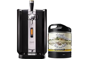 Pack tireuse PerfectDraft + 1 fût de bière - Idée cadeau (Tripel Karmeliet)
